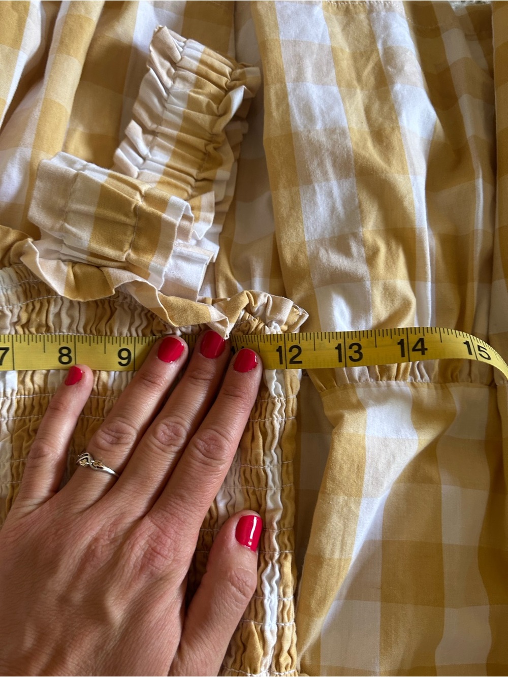 Abercrombie&Fitch Gingham Maxi Dress - Picture 5 of 6